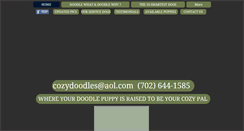 Desktop Screenshot of cozydoodles.com