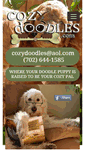 Mobile Screenshot of cozydoodles.com